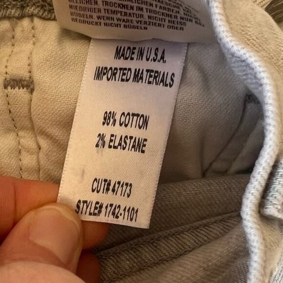 Citizens of Humanity Light Gray Olivia High Rise Slim Ankle Jeans Size 24 - Picture 5 of 9